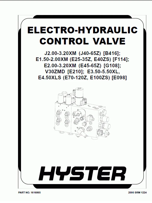 Новинка 2017 руководства по ремонту Hyster PDF для euro |