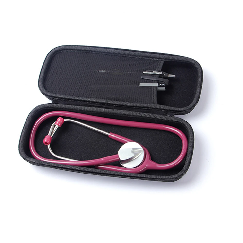 EVA жесткий стетоскоп чехол для 3 м Littmann Classic III/Melo III лихтикман кардиологии 4/МДФ/Omron стетоскоп/светодиодный фонарик