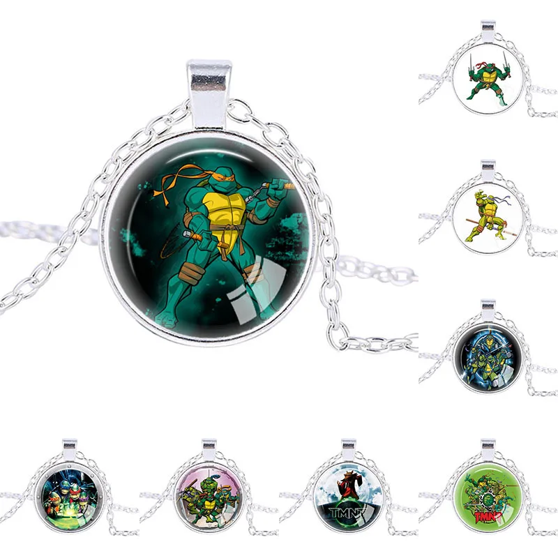 Новое поступление ожерелье с черепашками-ниндзя для мальчиков и девочек лучший