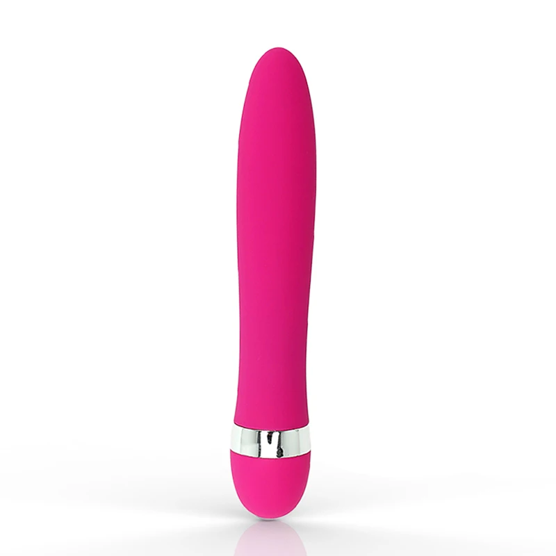 Rose Red 1 шт. G Spot mute Частота вибрации массажер взрослые секс игрушки Вагина Стимулятор водонепроницаемый безопасности силиконовый стержень вибратор - Цвет: Rose Red