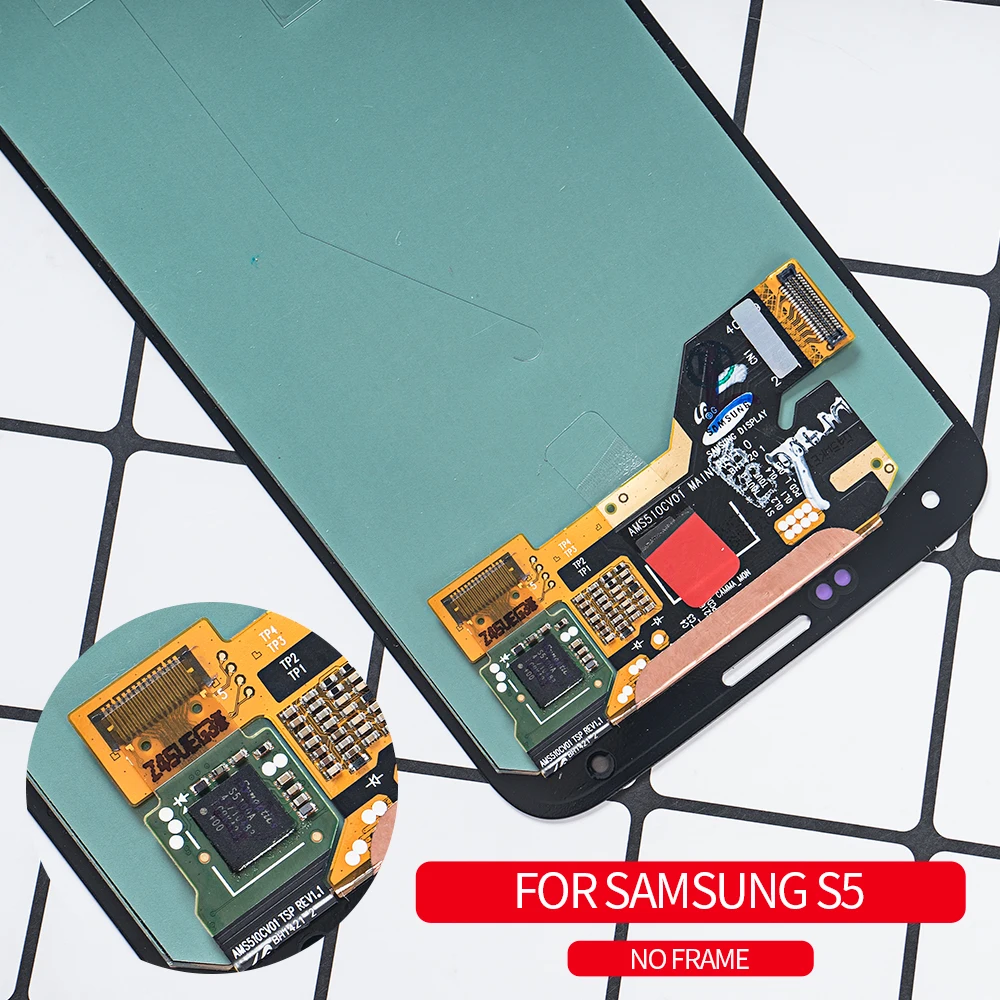 ЖК дисплей SUPER AMOLED для Samsung Galaxy S5 Neo сенсорный экран с дигитайзером в сборе LCD i9600 G900F