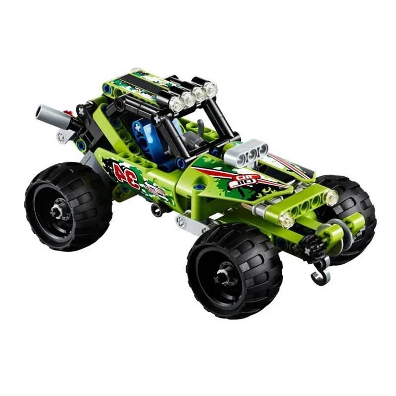 Высокотехнологичная Модель гоночного автомобиля 2-в-1 Warrior Off-Roader 3d-конструктор