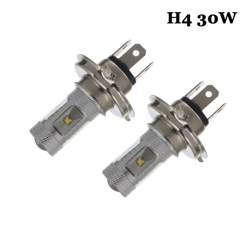 H4 30 Вт Canbus CREE чипы LED теплый белый 4500 к чистый 6000 К Противотуманные фары Дневные