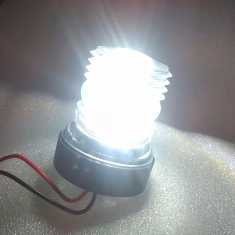 Морская Лодка яхта навигационный анкерный свет все круглые белые светодиоды 12V