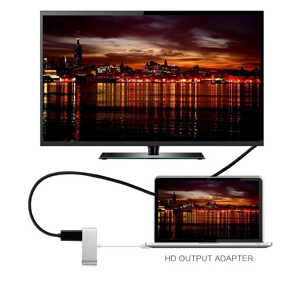 Mosunx тип-c к HDMI VGA 3 5 мм аудио адаптер 3в1 USB-C конвертер кабель концентратор 8D1115