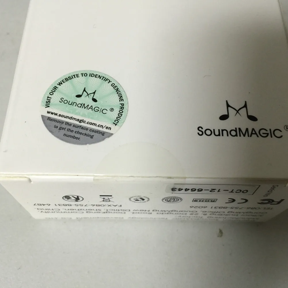 Оригинальные шумоизоляционные наушники SoundMAGIC PL21 вкладыши для мобильных