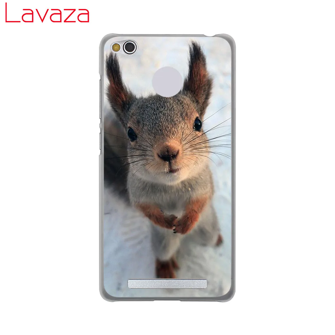 Жесткий чехол для телефона Lavaza, белка, морская свинка, мышь, арахис, чехол для Xiaomi Redmi 8A, 7A, 6A, 5A, 4A, K20, Note 8, 7, 5, 6 Pro Plus, 4, 4X - Цвет: 4