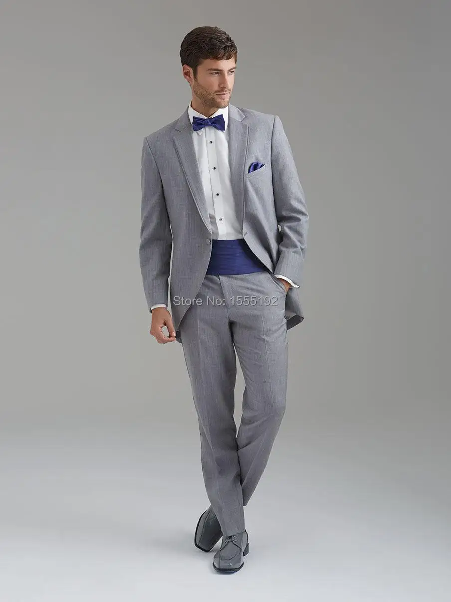 Горячая продажа Досуг Мужская Утро платье джентльмен серебряные мужские Нотч