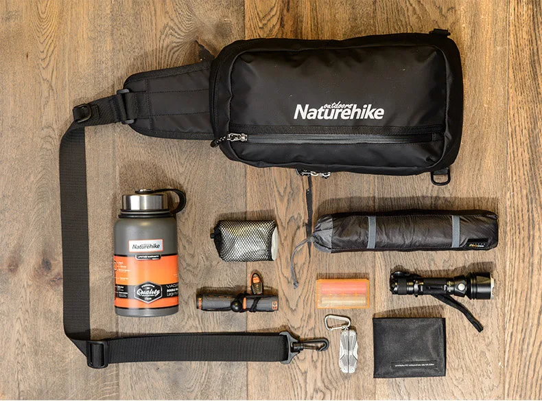 NatureHike 8L рюкзак для отдыха дышащий слинг водонепроницаемый открытый плеча груди пакет сумка через плечо для унисекс