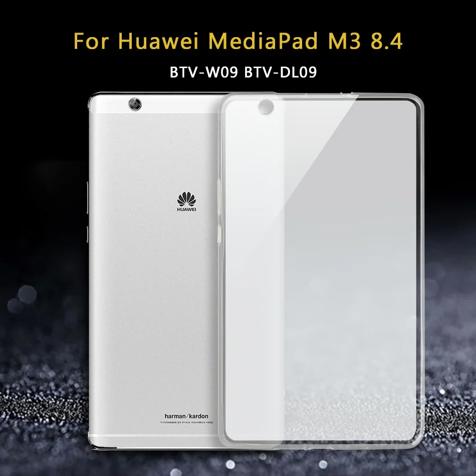 Чехол для планшета huawei Mediapad M3 8,4 BTV BTV-DL09/M3 Lite 8,0 10/медиа-планшет M2 M2-801L M2-801W/M2 Lite ТПУ силиконовый чехол