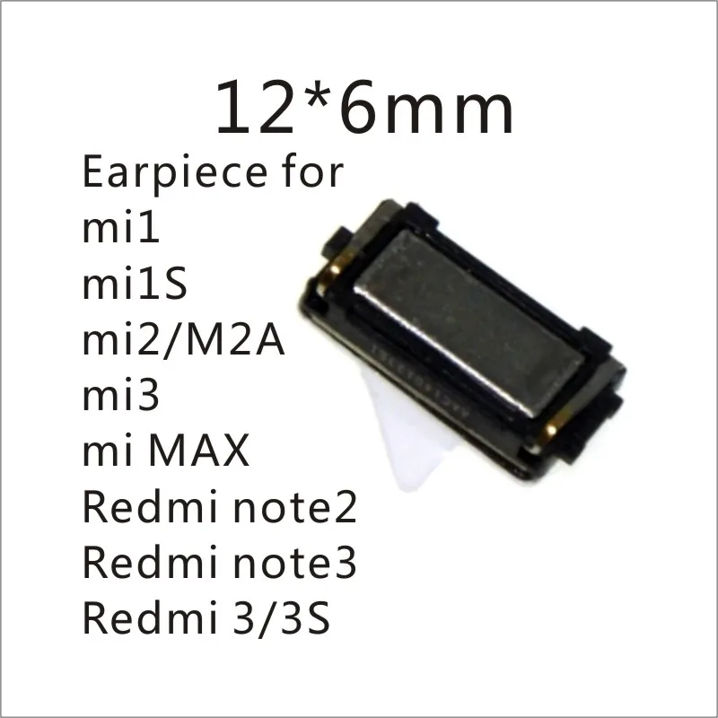 Новый Динамик для наушников Xiaomi Mi Redmi mi 1 2 2A 3 5 MAX note note3G mi4C запасные части|Шлейфы