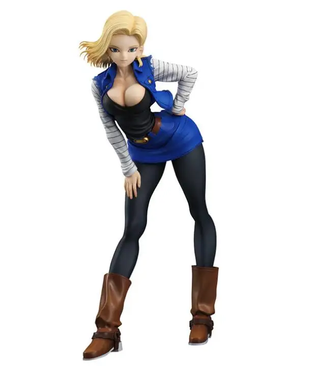 Dragon ball Z Android No. 18 Lazuli джинсы Ver Dragonball освобождает девочек фигурку игрушки 25 см |