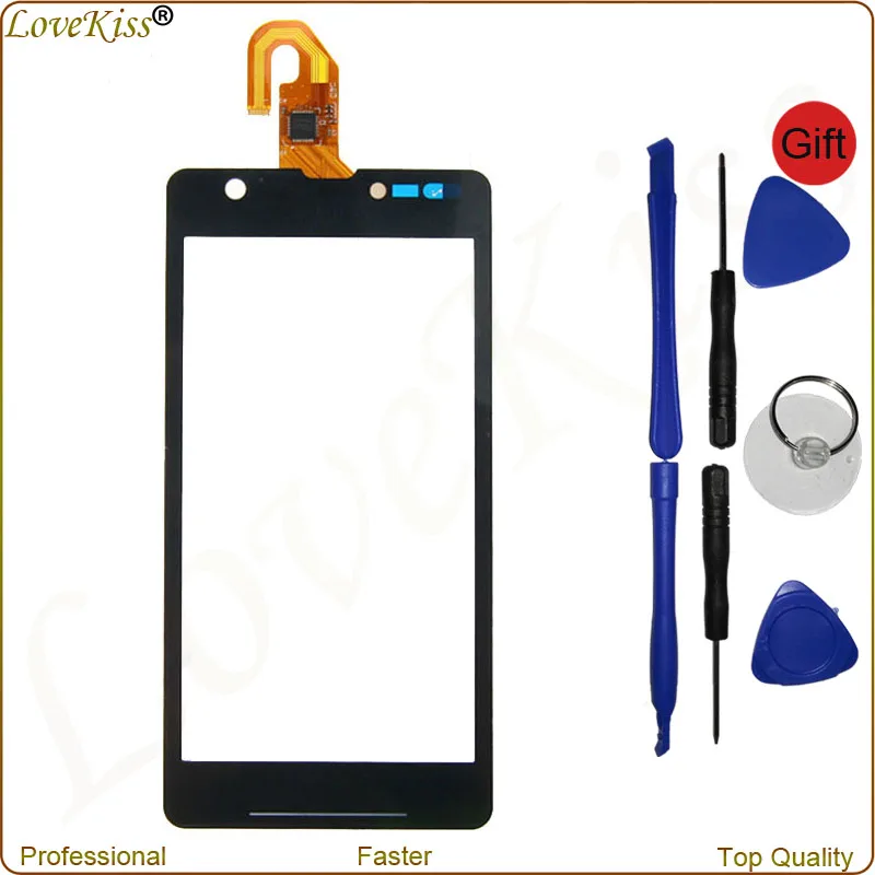 Испытанное 4 6 &quotстекло передней панели для Sony Xperia ZR M36H M36 C5503 C5502 сенсорный экран