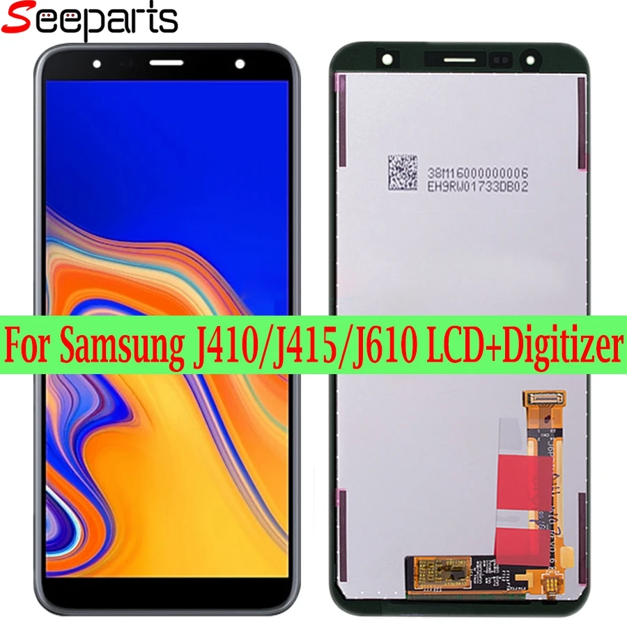 Оригинальный сенсорный ЖК дисплей для Samsung Galaxy J4 + 2018 Plus J415 J415F J410 J6 Prime J610|Экраны