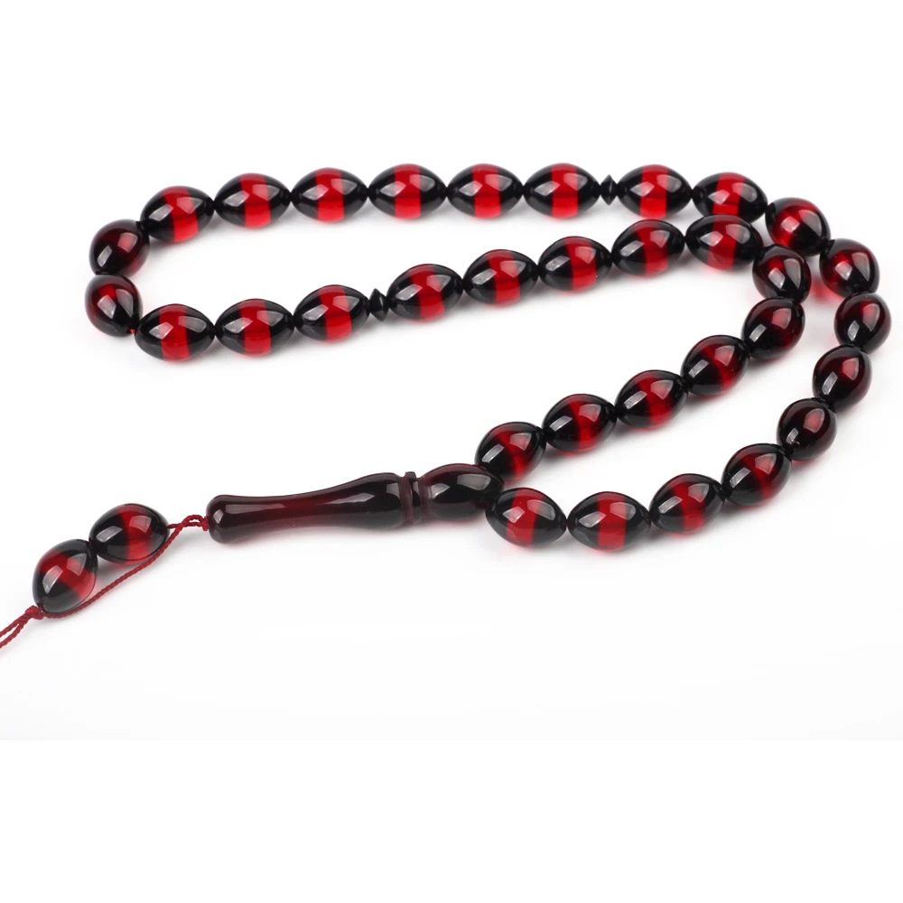 Магазин Tasbih новый дизайн Islamischen имитация Бернштейна farbe harzmaterial муслимишени gebetskette