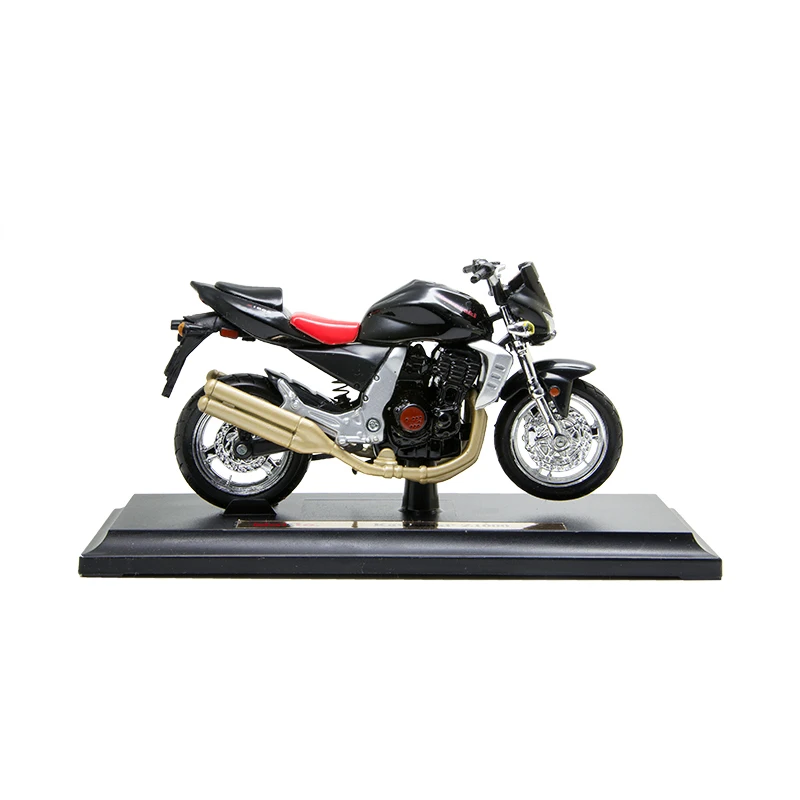 Модели мотоциклов Maisto 1:18 Kawasaki Z1000 черная литая пластиковая миниатюрная гоночная
