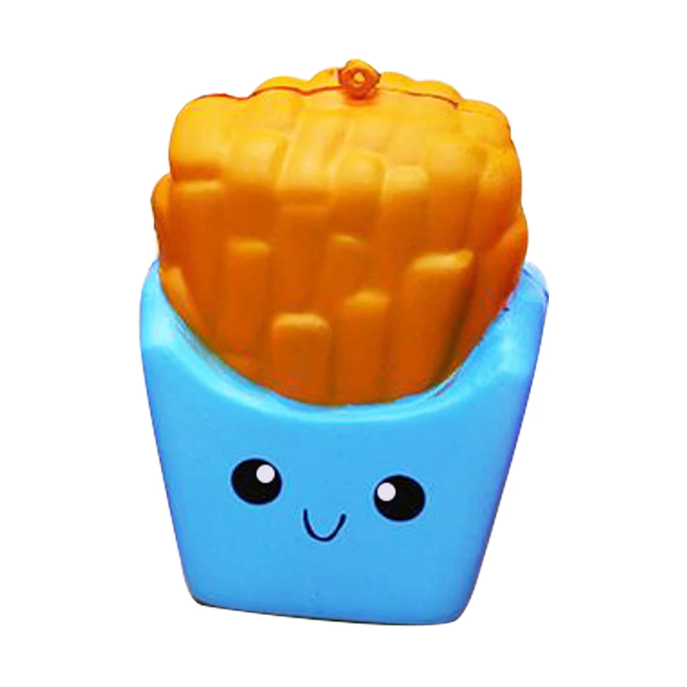 Мягкая картофель фри забавная игрушка-антистресс Squishe игрушки для снятия стресса Новинка кляп игрушка забавный антистресс популярные смешные приколы розыгрыш