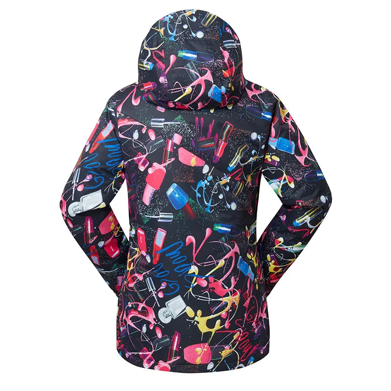 Женский лыжный костюм GSOU SNOW New Lady одноместная и двойная спортивная Лыжная куртка