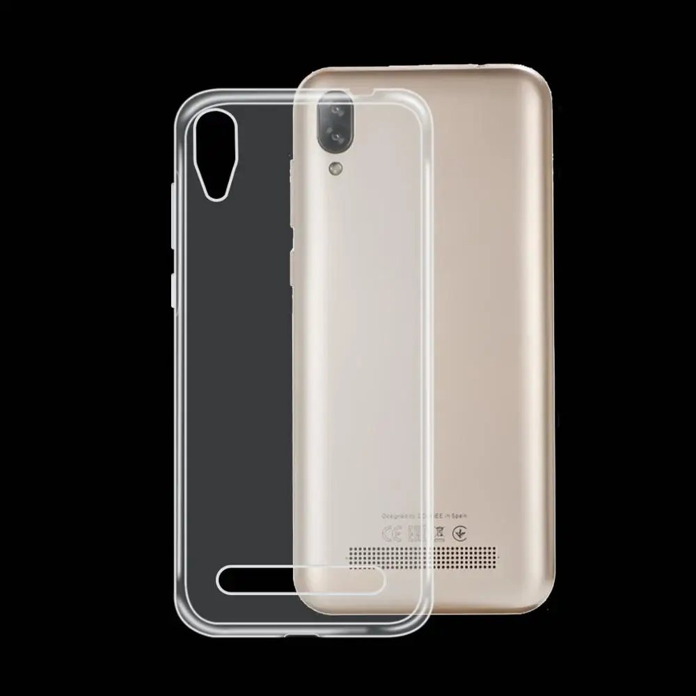 Для DOOGEE Y8C полная защита противоударный ТПУ силиконовый прозрачный чехол для
