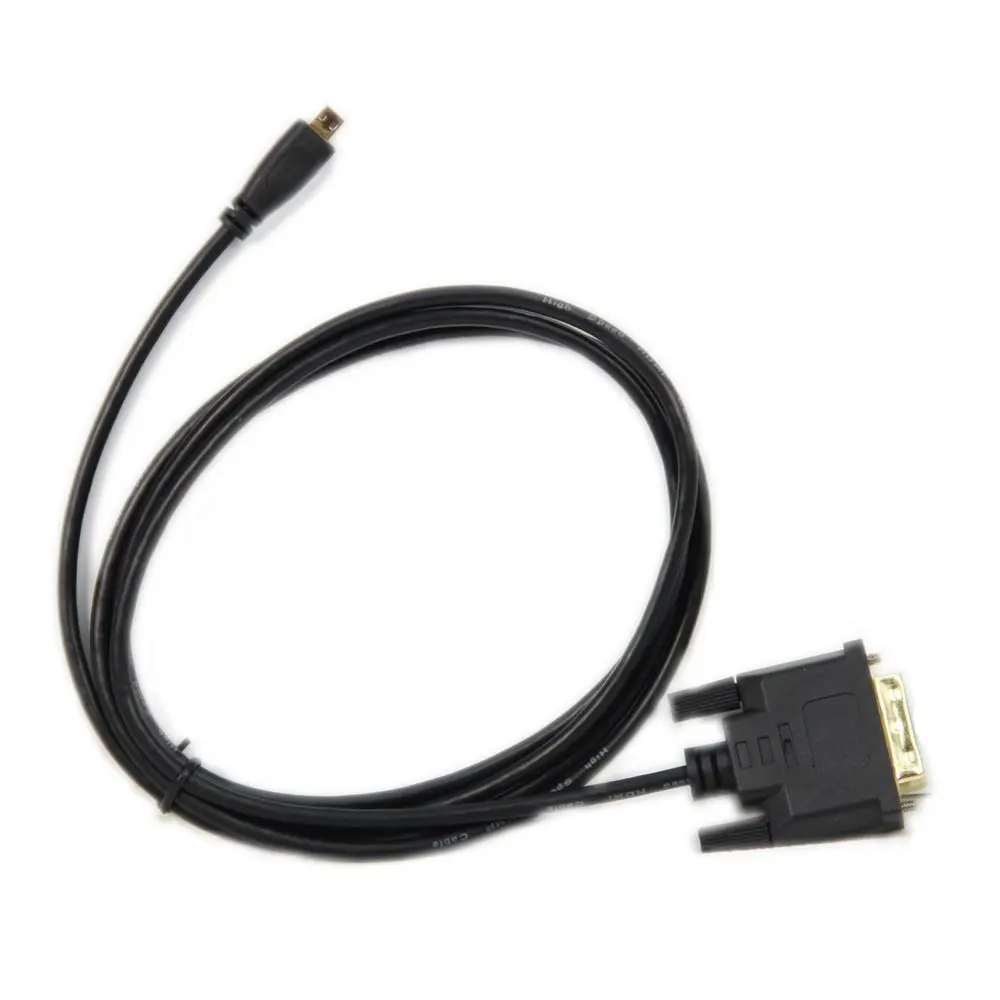 3 фута 1 м 8 Micro HDMI к DVI кабель Папа папа 24 + штырьковый папа|micro hdmi to dvi|micro tomicro |