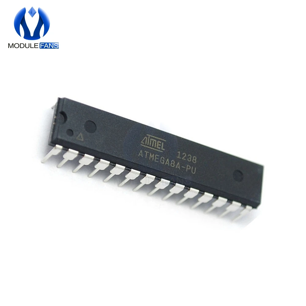 ATMEGA8A-PU ATMEGA8A MEGA8A DIP-28 8-бит с 8K байтами в системе программируемая вспышка ATMEGA8 DIP 28P 28pin