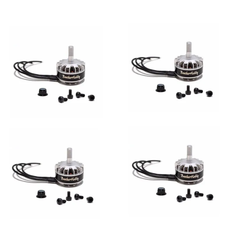 4 шт. Brotherhobby Tornado T1 2205 1700KV Racing Edition CW бесщеточный двигатель для радиоуправляемого