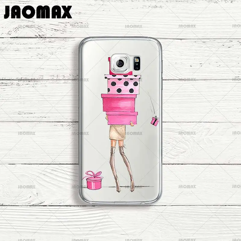 Jaomax напиток кофе шоппинг сексуальный чехол для девушек samsung Galaxy J7 A3 A5 Note 8 3 4 5 J3 J5