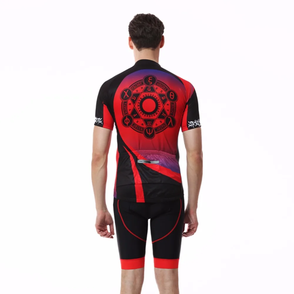 

XINTOWN Breathable Anti-Sweat Short Sleeve Cycling Sets Clothes Jerseys Bib Shorts Bike Ropa Ciclismo Bicycle Jersey LONGWENHON