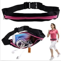 singledouble running waist bum bag sport fitness cycling camping jogging belt pouch waterproof mobile phone bags