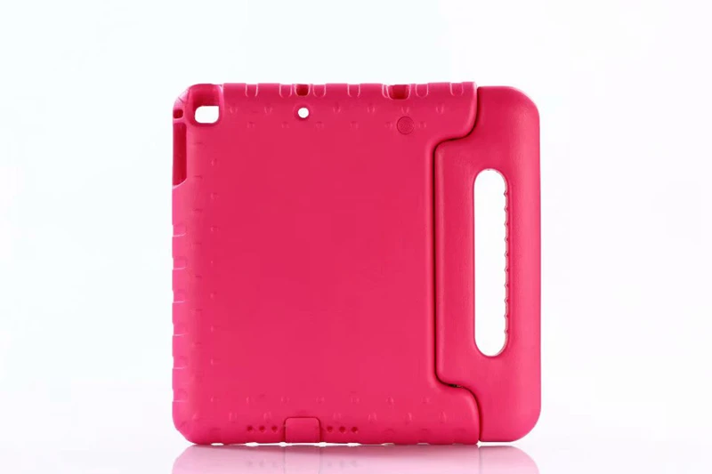 rose red Для IPad 6-го поколения Чехол для детей ударопрочный Eva портативный ручной держатель чехол для Ipad чехол 9,7 Air 2 Air 1 Fundas - Цвет: rose red