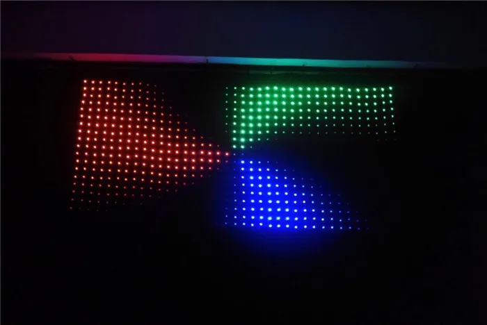 Огнестойкая светодиодная видеозанавеска starcloth 1 м x 4 P50 мм украшение для диджея