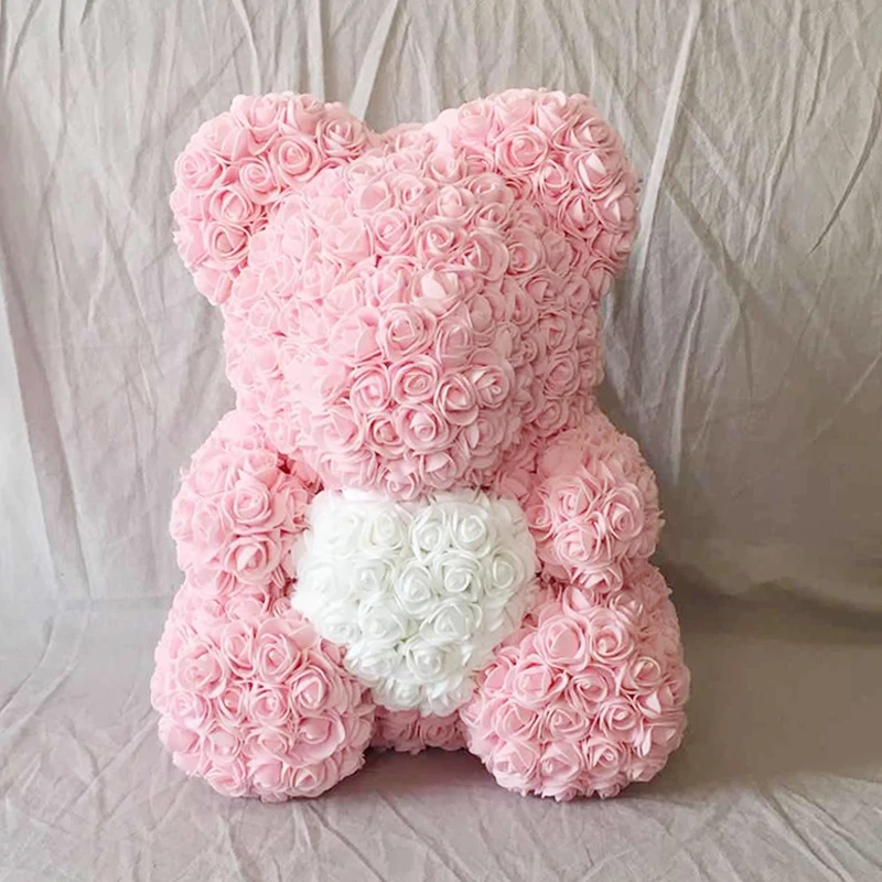 Подарок на день Святого Валентина 2020 22 PE Forever love Rose Bear для свадебного подарка