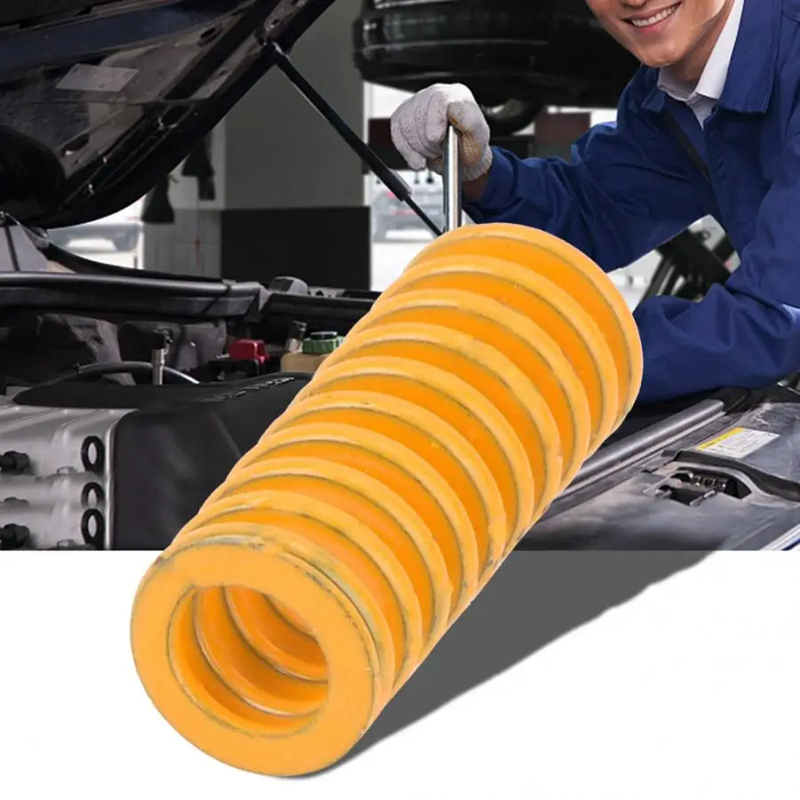 2 шт. высокоточная стальная желтая пружина для штамповки металлических штампов