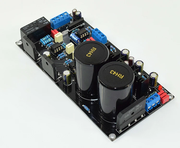 LM3886 HiFi высокой мощности усилитель доска OP07 постоянного тока/5534 автономный