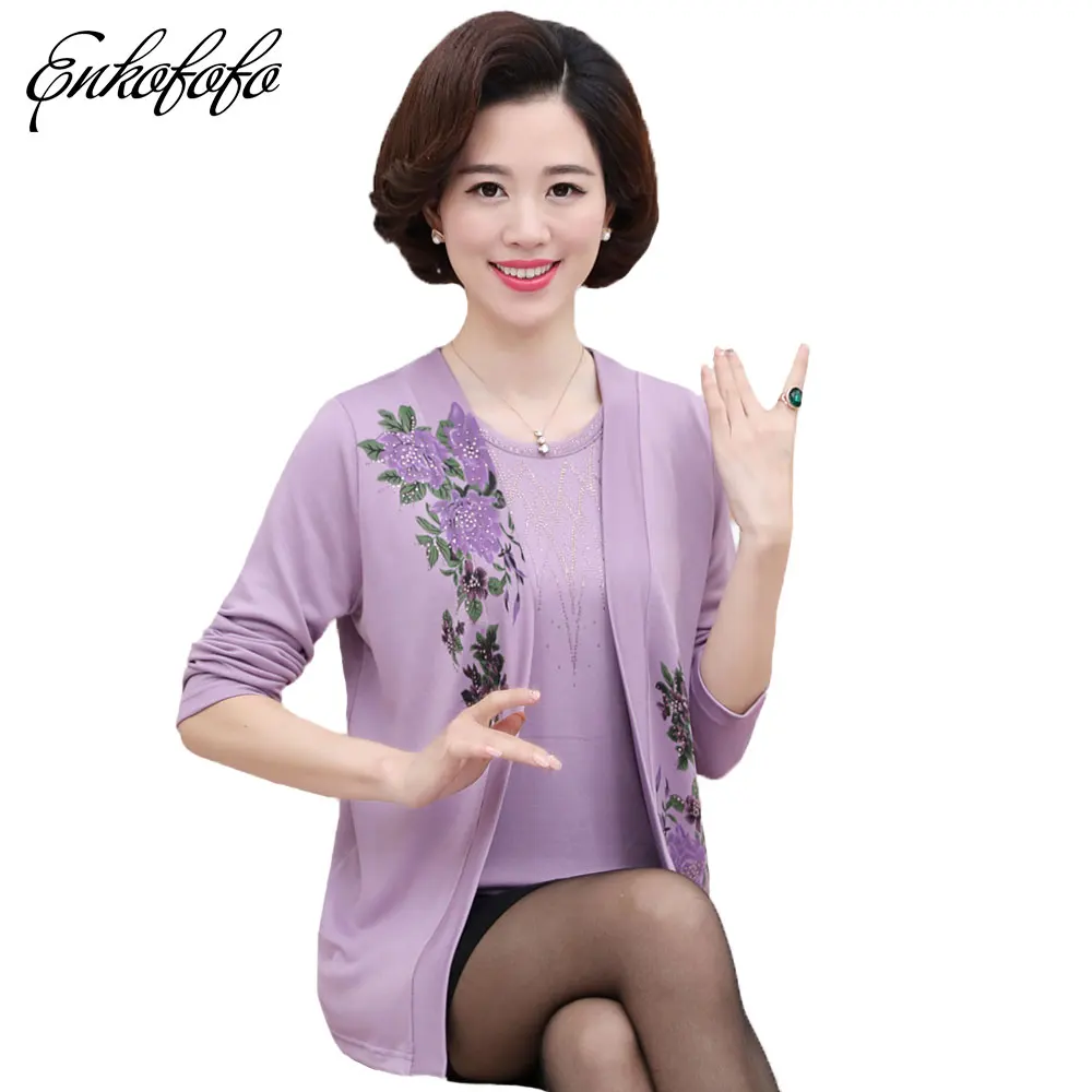 Комплект из двух предметов для женщин среднего возраста комплект одежды мамы