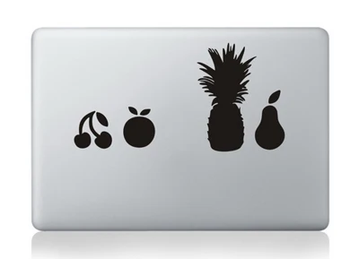 MB black-Part C(119) Наклейки для ноутбука Macbook Pro 13 Air 13 retina 13 15 Виниловые наклейки из ПВХ для hp/Asus/Dell частичная кожа для ноутбука - Цвет: MB black-Part C(119)