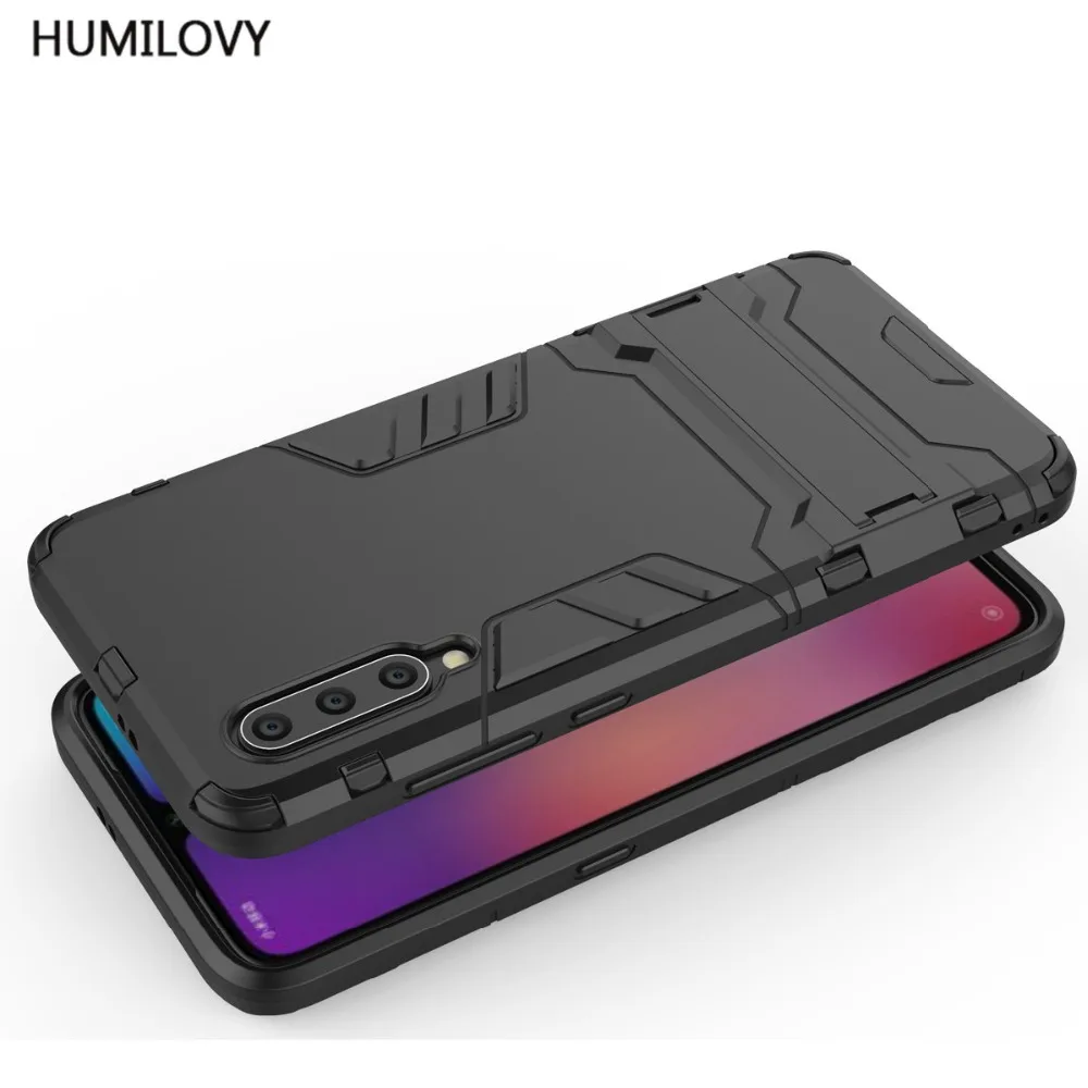 For Xiaomi Mi 9 Case Fundas Armor Hard PC Soft Silicone TPU Back Cover Mi9 Shockproof Holder Phone |