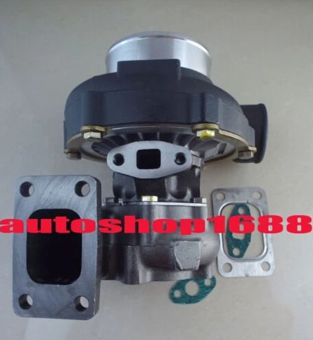 GT35 GT3582-6 Черный a/r 0 70 T04E анти-всплеск 63 T3 фланец 5 болтов 400-500hp ТУРБОКОМПРЕССОР с