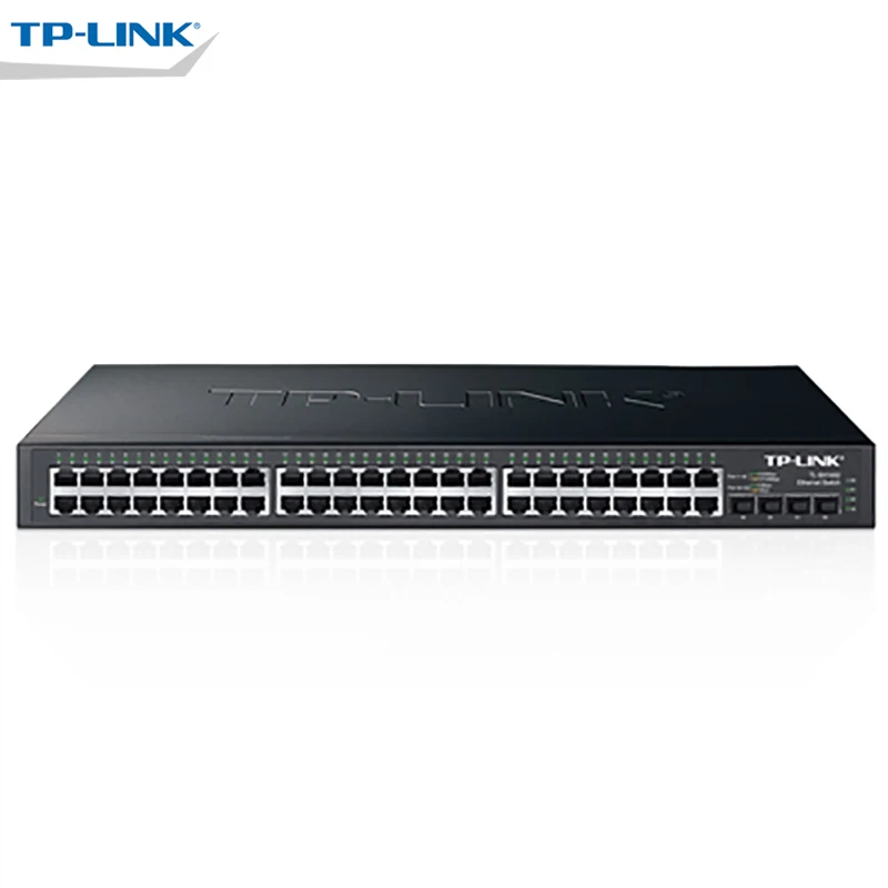 TP LINK TL SH1452 48 Gigabit + 4 port quintillions SFP uplink сетевой коммутатор|Сетевые коммутаторы| |