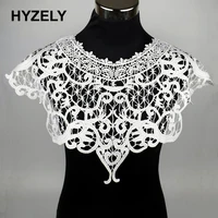 big fabric flower venise lace sewing applique lace neckline collar applique diy craft sewing accessories scrapbooking bw008