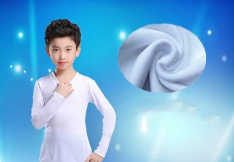 WHITE VELVET TOPS Топ для латинских танцев, бальных танцев, штаны для мальчиков, танго, ча-сальса, тренировочная одежда для детей, Самба Румба, тренировочная одежда DC1148 - Цвет: WHITE VELVET TOPS