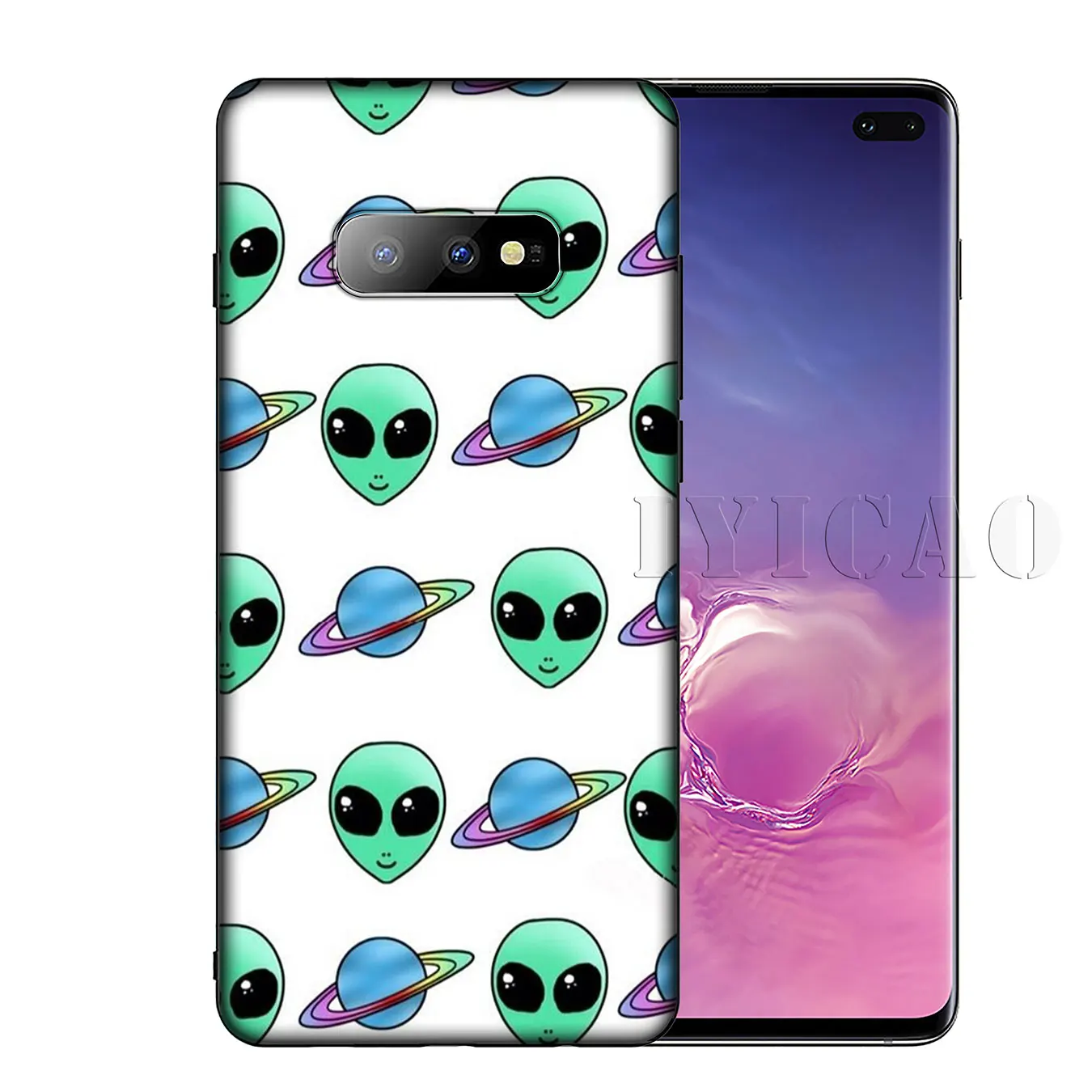 IYICAO милый Alien UFO Kawaii мягкий силиконовый чехол для телефона Samsung Galaxy S20 Ultra S10 Lite S9 S8