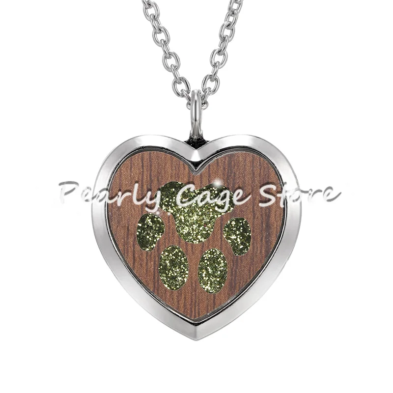 Ожерелье медальон с сердечком ювелирные изделия диффузором из эфирного масла