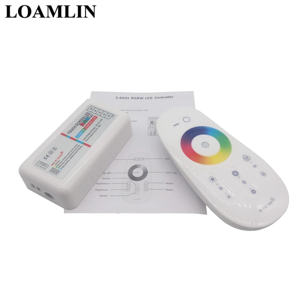 Светодиодная лента 2 4G RGB/RGBW светодиодный пульт дистанционного управления с
