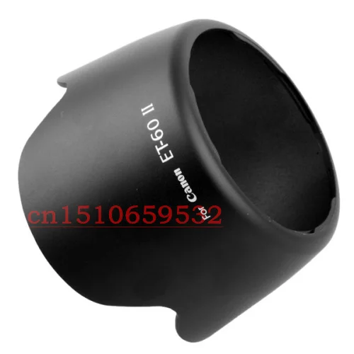 2 шт. ET 60 ll бленда объектива для Canon T3i T2i T1i T3 XTi XT XSi 450D EF S 55 250 мм 90 300 75 мм|lens hood for canon|lens