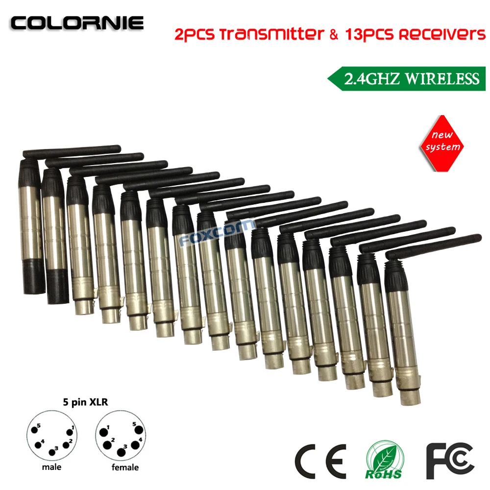 DHL Бесплатная доставка 5 контактов Новый DMX512 DMX Dfi DJ приемник или передатчик