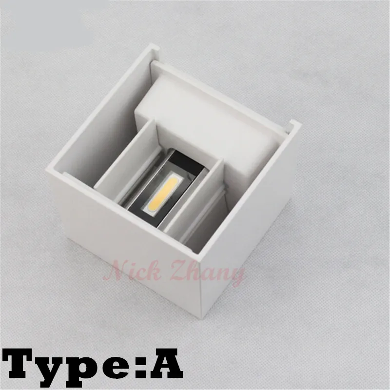 Настенные лампы 9 Вт 12 светодиодное уличное настенное бра водонепроницаемый