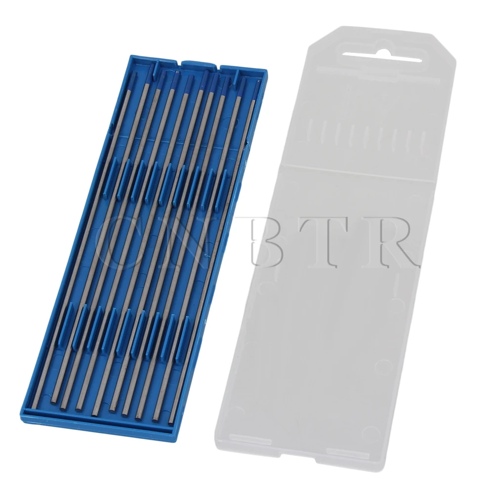 CNBTR 2% Lanthanated 2 4x150 мм 3/32 &quotx 6&quot WL20 синий TIG сварочный вольфрамовый комплект