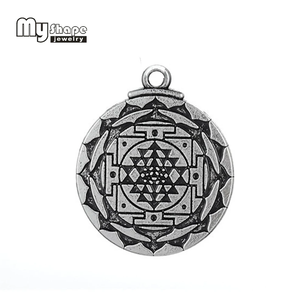 My shape Sri Yantra для роста и исцеляющий амулет богиня талисман подвеска тантрическая