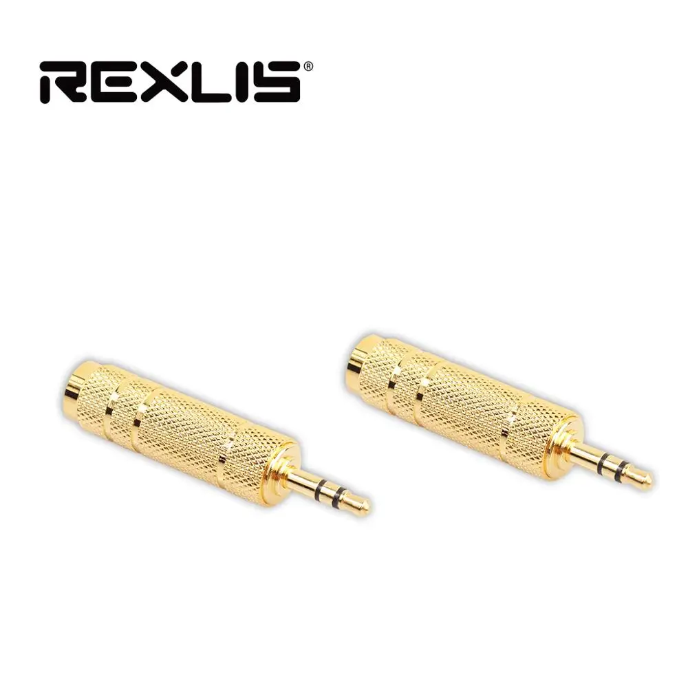 REXLIS Jack 6 35 мм 5 штекер 3 разъем Усилитель Аудио адаптер микрофон AUX